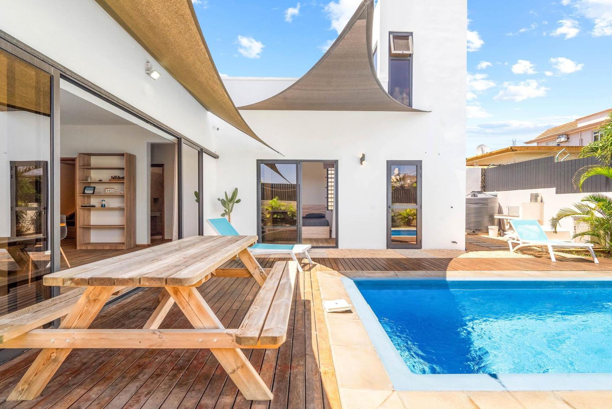 Villa Aelia - 3 Chambres - Piscine Privee. Flic-en-Flacq エクステリア 写真