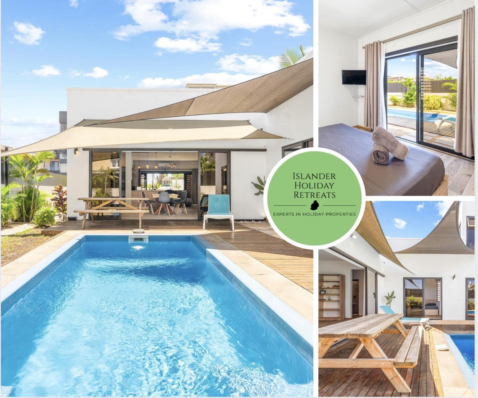 Villa Aelia - 3 Chambres - Piscine Privee. Flic-en-Flacq エクステリア 写真
